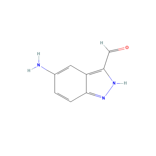 5-amino-2H-indazole-3-carbaldehyde (CAS: 885519-26-6) - Related Chemical Product
