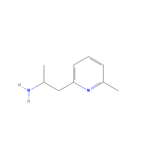 1-(6-methylpyridin-2-yl)propan-2-amine (CAS: 71271-62-0) - Chemical Structure and Molecular Formula 