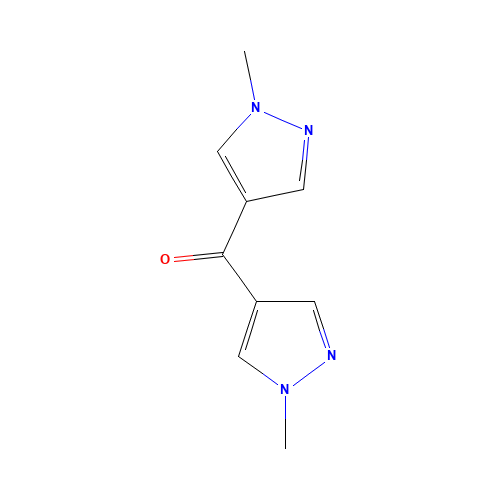 bis(1-methylpyrazol-4-yl)methanone (CAS: 67088-78-2) - Related Chemical Product