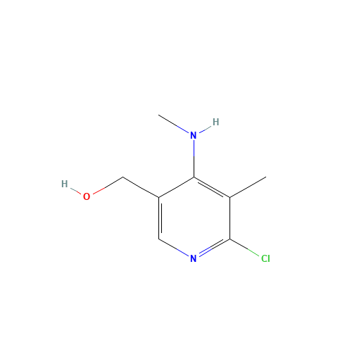 [6-chloro-5-methyl-4-(methylamino)pyridin-3-yl]methanol (CAS: 1538605-36-5) - Related Chemical Product