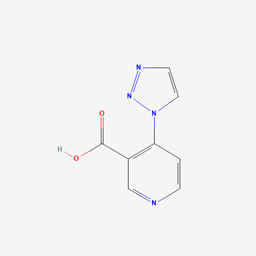 4-(triazol-1-yl)pyridine-3-carboxylic acid (CAS: 1293285-62-7) - Related Chemical Product
