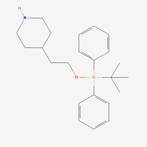 tert-butyl-diphenyl-(2-piperidin-4-ylethoxy)silane (CAS: 1333464-38-2) - Related Chemical Product