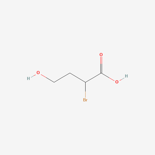 2-bromo-4-hydroxybutanoic acid (CAS: 111830-28-5) - Chemical Structure and Molecular Formula 