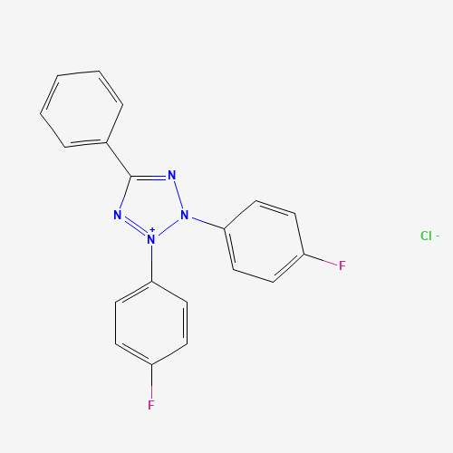 2,3-bis(4-fluorophenyl)-5-phenyltetrazol-2-ium;chloride (CAS: 135788-09-9) - Related Chemical Product