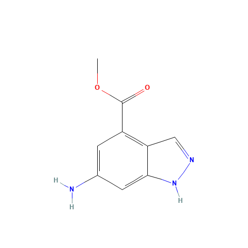 methyl 6-amino-1H-indazole-4-carboxylate (CAS: 885518-56-9) - Related Chemical Product