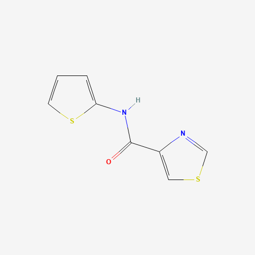 N-thiophen-2-yl-1,3-thiazole-4-carboxamide (CAS: 26774-18-5) - Chemical Structure and Molecular Formula 