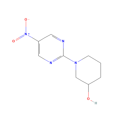 1-(5-nitropyrimidin-2-yl)piperidin-3-ol (CAS: 1250542-21-2) - Related Chemical Product