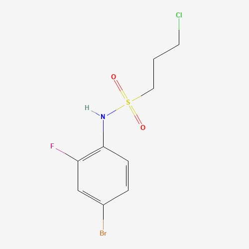 N-(4-bromo-2-fluorophenyl)-3-chloropropane-1-sulfonamide (CAS: 749929-65-5) - Related Chemical Product