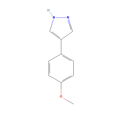 4-(4-methoxyphenyl)-1H-pyrazole (CAS: 111016-45-6) - Related Chemical Product