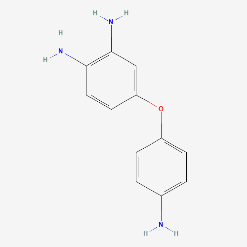 4-(4-aminophenoxy)benzene-1,2-diamine (CAS: 6264-66-0) - Chemical Structure and Molecular Formula 
