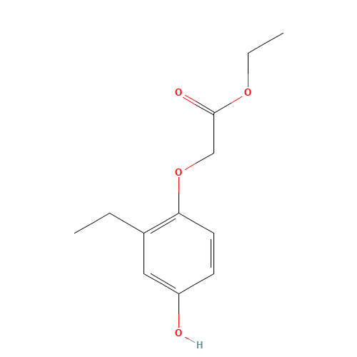 ethyl 2-(2-ethyl-4-hydroxyphenoxy)acetate (CAS: 403612-37-3) - Related Chemical Product