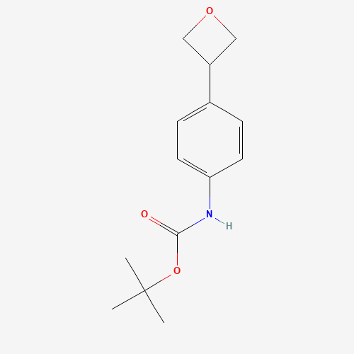 tert-butyl N-[4-(oxetan-3-yl)phenyl]carbamate (CAS: 1234014-88-0) - Related Chemical Product