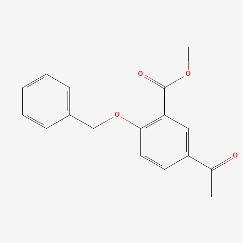 methyl 5-acetyl-2-phenylmethoxybenzoate (CAS: 27475-09-8) - Related Chemical Product