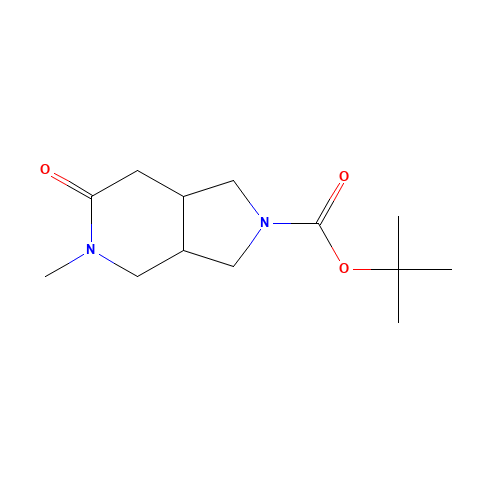 tert-butyl 5-methyl-6-oxo-1,3,3a,4,7,7a-hexahydropyrrolo[3,4-c]pyridine-2-carboxylate (CAS: 1360363-93-4) - Related Chemical Product