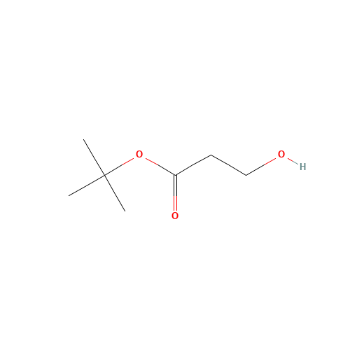 tert-butyl 3-hydroxypropanoate (CAS: 59854-11-4) - Chemical Structure and Molecular Formula 