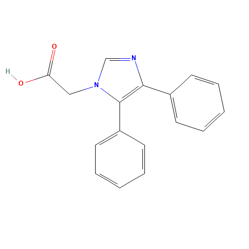 2-(4,5-diphenylimidazol-1-yl)acetic acid (CAS: 756419-08-6) - Related Chemical Product