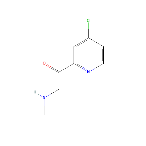 1-(4-chloropyridin-2-yl)-2-(methylamino)ethanone (CAS: 1278596-15-8) - Related Chemical Product