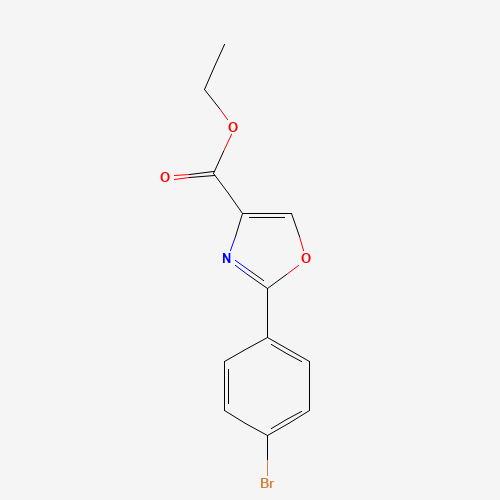 ethyl 2-(4-bromophenyl)-1,3-oxazole-4-carboxylate (CAS: 391248-23-0) - Related Chemical Product