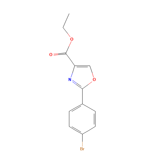 ethyl 2-(4-bromophenyl)-1,3-oxazole-4-carboxylate (CAS: 391248-23-0) - Related Chemical Product