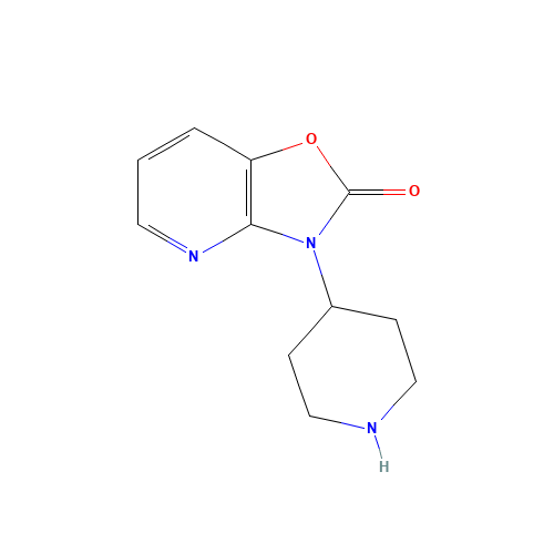 3-piperidin-4-yl-[1,3]oxazolo[4,5-b]pyridin-2-one (CAS: 173842-64-3) - Related Chemical Product