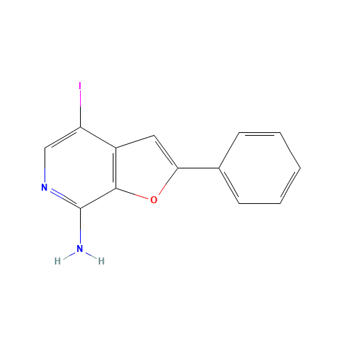 4-iodo-2-phenylfuro[2,3-c]pyridin-7-amine (CAS: 1326713-86-3) - Related Chemical Product