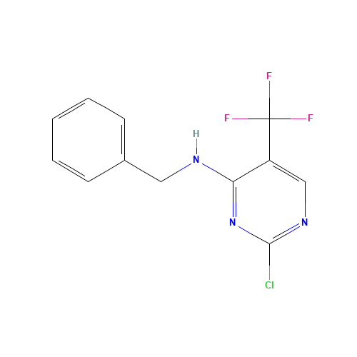 N-benzyl-2-chloro-5-(trifluoromethyl)pyrimidin-4-amine (CAS: 26243-43-6) - Related Chemical Product