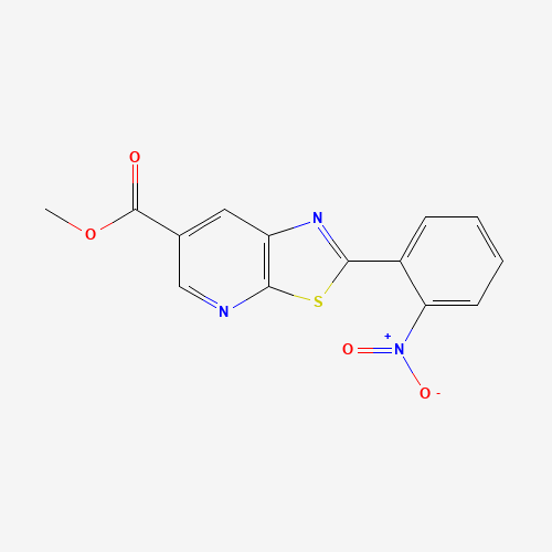 methyl 2-(2-nitrophenyl)-[1,3]thiazolo[5,4-b]pyridine-6-carboxylate (CAS: 1231952-70-7) - Related Chemical Product