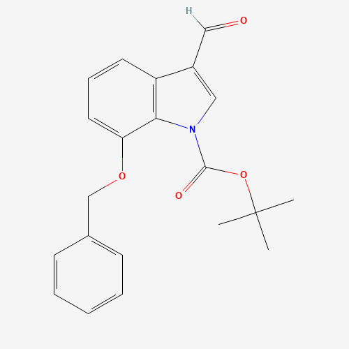 tert-butyl 3-formyl-7-phenylmethoxyindole-1-carboxylate (CAS: 914348-99-5) - Related Chemical Product