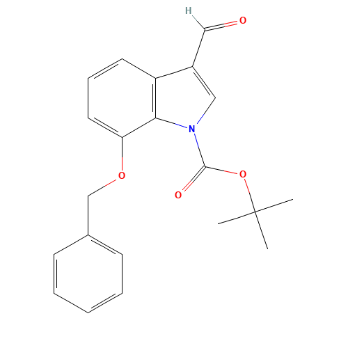 tert-butyl 3-formyl-7-phenylmethoxyindole-1-carboxylate (CAS: 914348-99-5) - Related Chemical Product