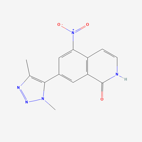 7-(3,5-dimethyltriazol-4-yl)-5-nitro-2H-isoquinolin-1-one (CAS: 1616290-89-1) - Related Chemical Product