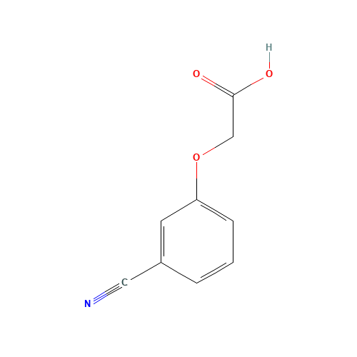 2-(3-cyanophenoxy)acetic acid (CAS: 1879-58-9) - Related Chemical Product