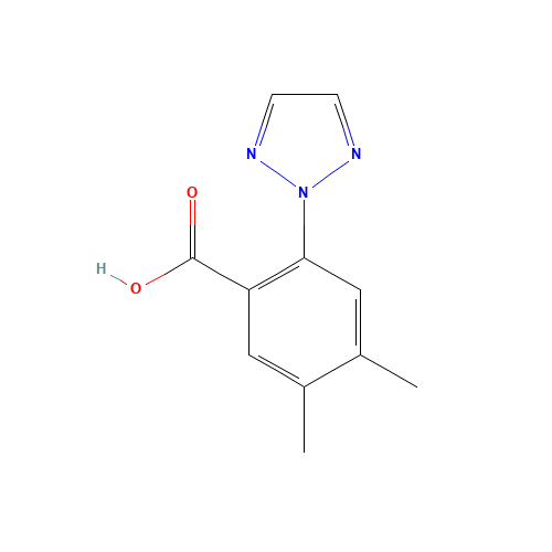 4,5-dimethyl-2-(triazol-2-yl)benzoic acid (CAS: 1429776-74-8) - Related Chemical Product