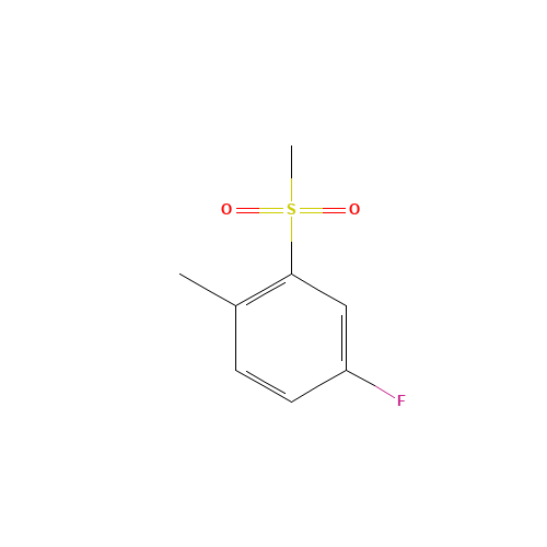 4-fluoro-1-methyl-2-methylsulfonylbenzene (CAS: 828270-66-2) - Related Chemical Product