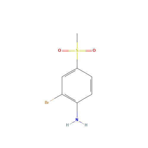 2-bromo-4-methylsulfonylaniline (CAS: 57946-90-4) - Related Chemical Product