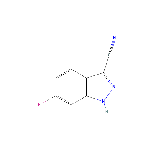 6-fluoro-1H-indazole-3-carbonitrile (CAS: 885278-33-1) - Related Chemical Product
