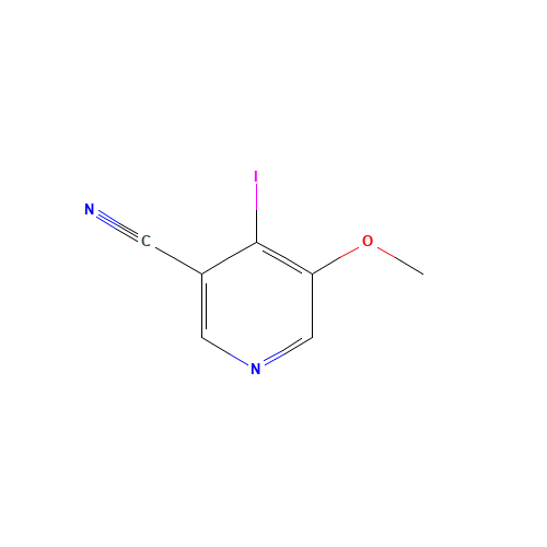 4-iodo-5-methoxypyridine-3-carbonitrile (CAS: 1138444-07-1) - Related Chemical Product