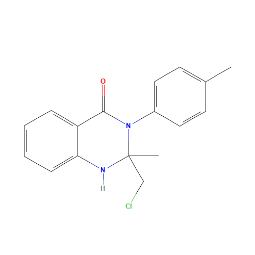 2-(chloromethyl)-2-methyl-3-(4-methylphenyl)-1H-quinazolin-4-one (CAS: 217461-89-7) - Related Chemical Product