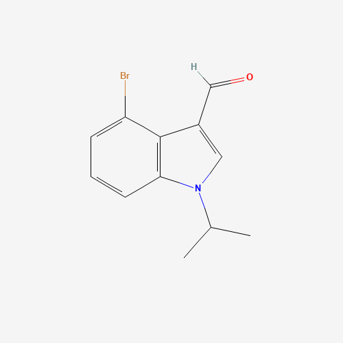 4-bromo-1-propan-2-ylindole-3-carbaldehyde (CAS: 1350760-29-0) - Related Chemical Product