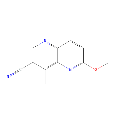 6-methoxy-4-methyl-1,5-naphthyridine-3-carbonitrile (CAS: 1417554-60-9) - Related Chemical Product