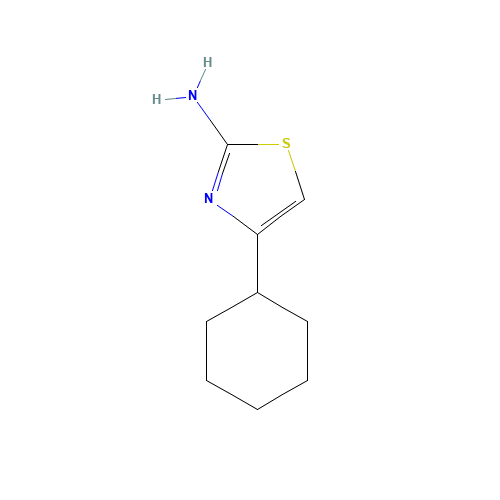4-cyclohexyl-1,3-thiazol-2-amine (CAS: 7496-55-1) - Related Chemical Product
