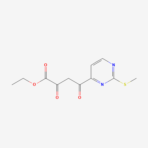 ethyl 4-(2-methylsulfanylpyrimidin-4-yl)-2,4-dioxobutanoate (CAS: 1403333-53-8) - Related Chemical Product