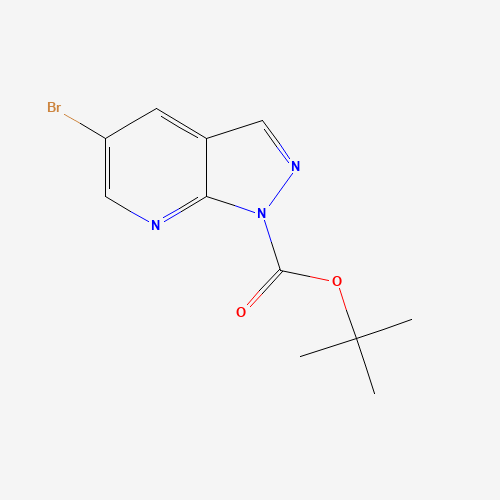tert-butyl 5-bromopyrazolo[3,4-b]pyridine-1-carboxylate (CAS: 1299607-55-8) - Related Chemical Product