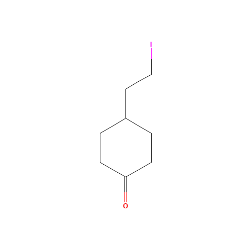 4-(2-iodoethyl)cyclohexan-1-one (CAS: 219945-60-5) - Related Chemical Product