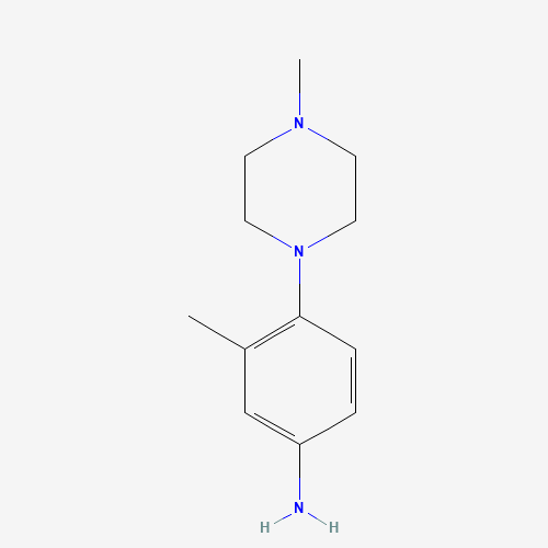 3-methyl-4-(4-methylpiperazin-1-yl)aniline (CAS: 681004-50-2) - Related Chemical Product
