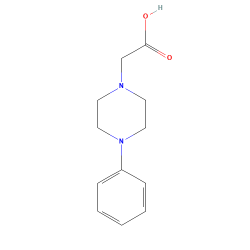 2-(4-phenylpiperazin-1-yl)acetic acid;hydrochloride (CAS: 119378-70-0) - Related Chemical Product