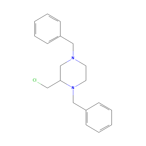 1,4-dibenzyl-2-(chloromethyl)piperazine (CAS: 24225-89-6) - Related Chemical Product