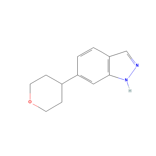 6-(oxan-4-yl)-1H-indazole (CAS: 885272-18-4) - Related Chemical Product