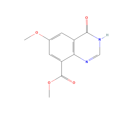 methyl 6-methoxy-4-oxo-1H-quinazoline-8-carboxylate (CAS: 1240480-32-3) - Related Chemical Product