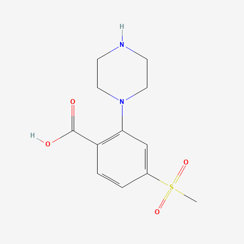 4-methylsulfonyl-2-piperazin-1-ylbenzoic acid (CAS: 1197193-32-0) - Related Chemical Product