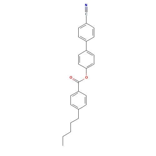 [4-(4-cyanophenyl)phenyl] 4-pentylbenzoate (CAS: 59443-80-0) - Related Chemical Product
